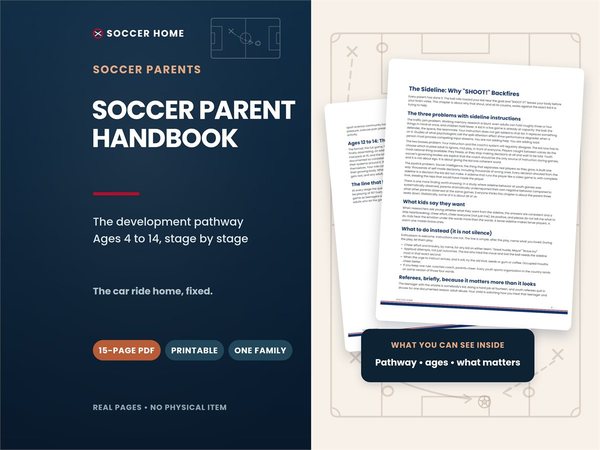 Cover image for the Soccer Parents Handbook from Soccer Home
