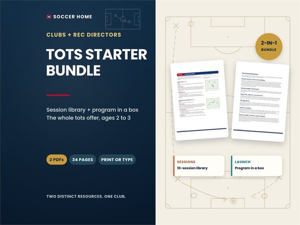 Cover image for the Tots Starter Bundle from Soccer Home